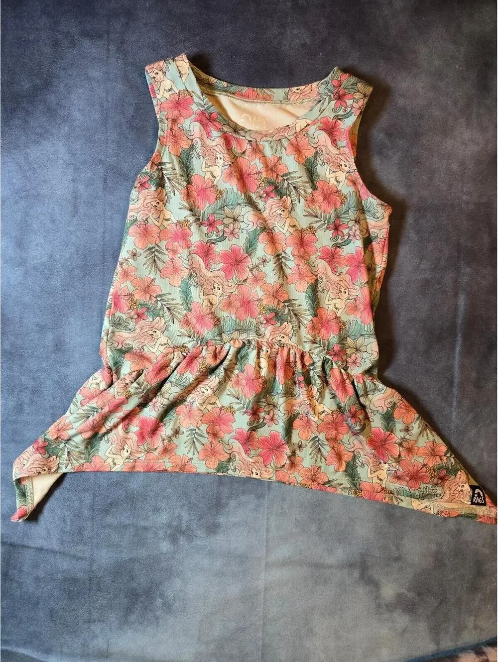 Rags to Raches Disney Ariel tank top